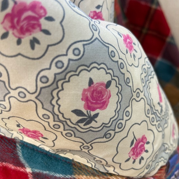 L.A.M.B. Plaid avant-garde skirt lined sz 6 - Picture 12 of 12